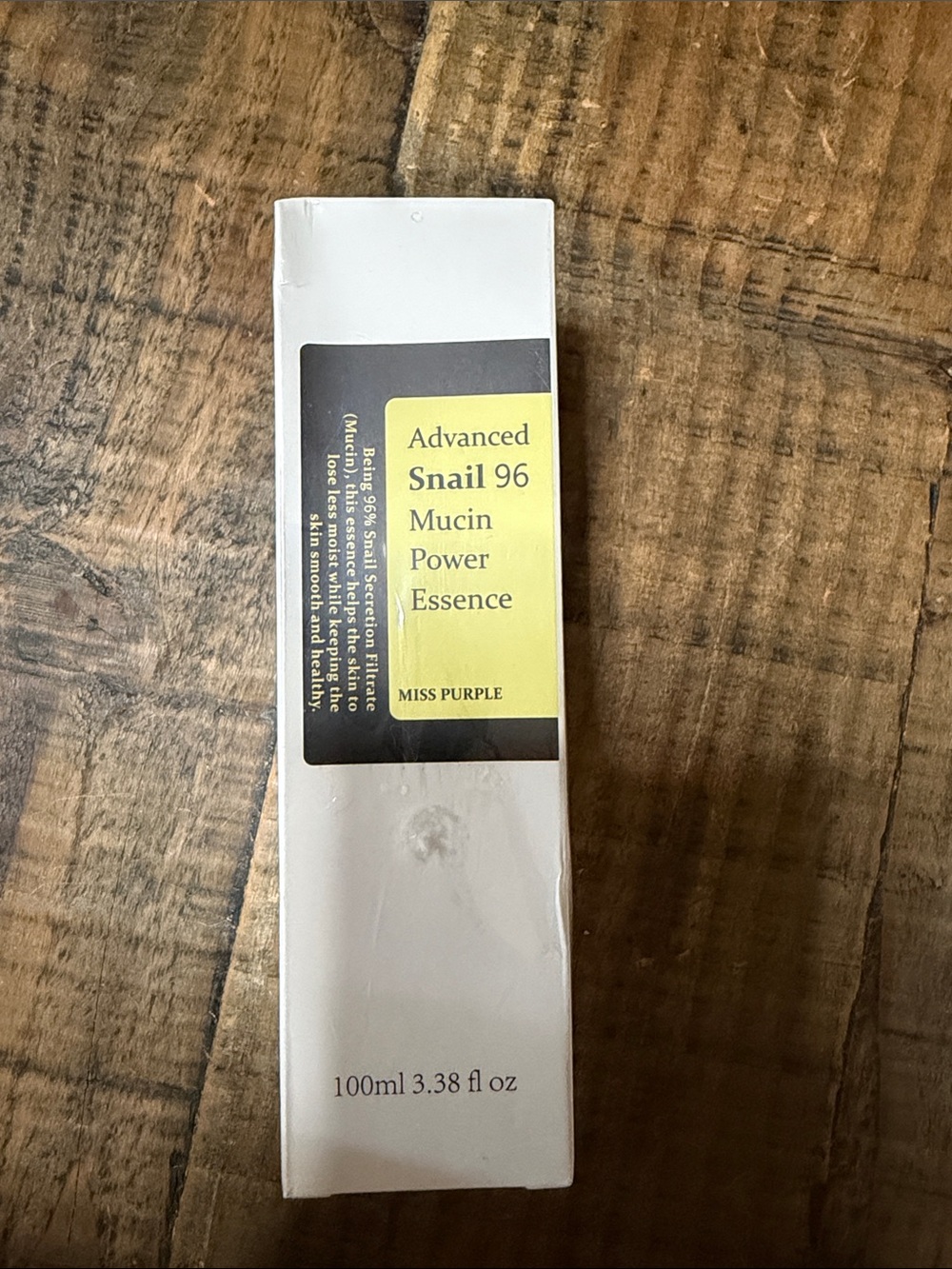 Advanced Snail 96 Mucin Power Essence by Miss Purple